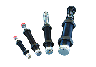 Hydraulic shock absorbers make for smooth operation